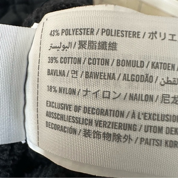 Abercrombie & Fitch Black Fleece Puffer Asymmetrical Pullover Snap-up Small - Picture 8 of 8